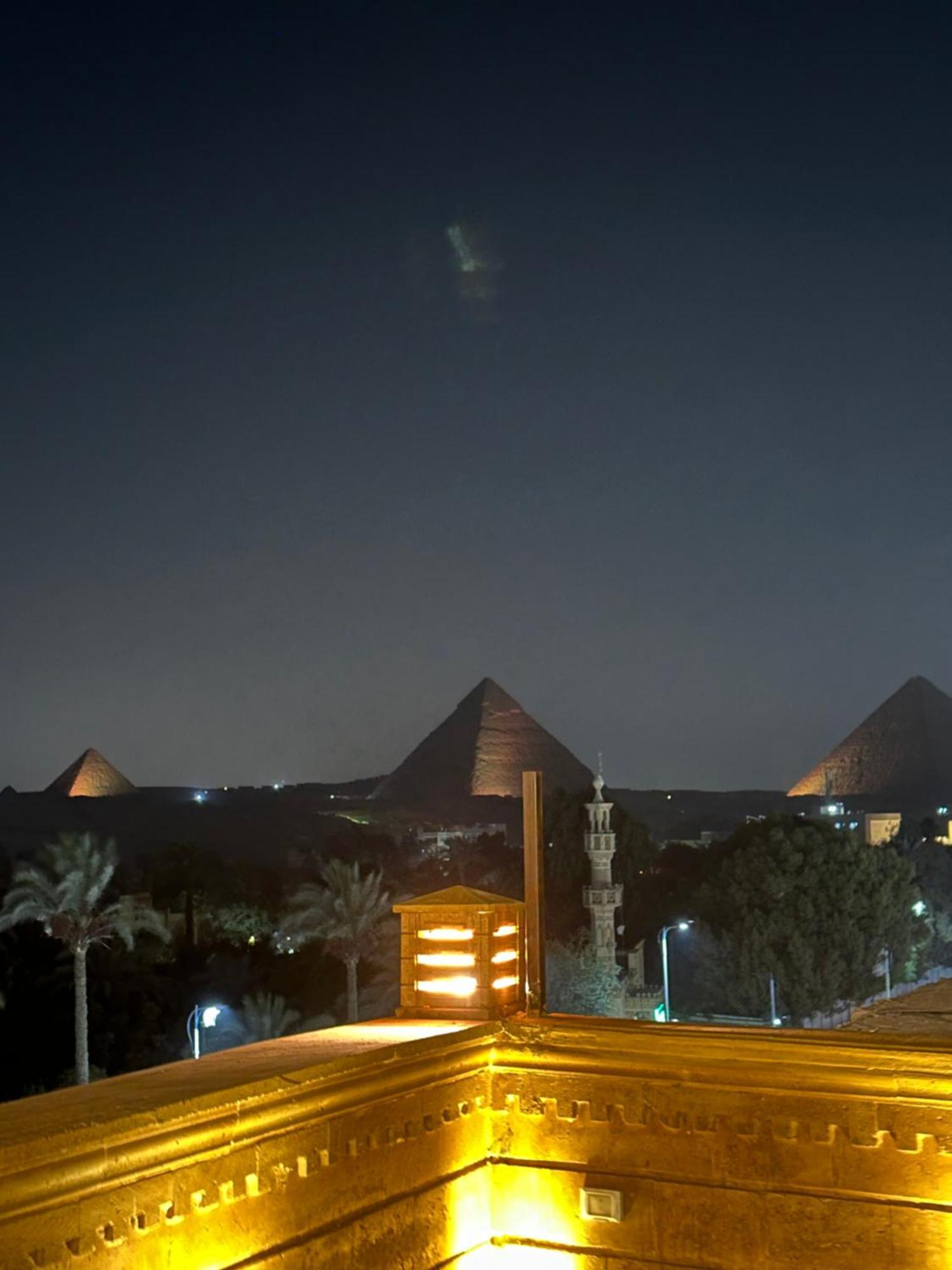 Taj Pyramids View Inn Kafrat al Jabal ภายนอก รูปภาพ