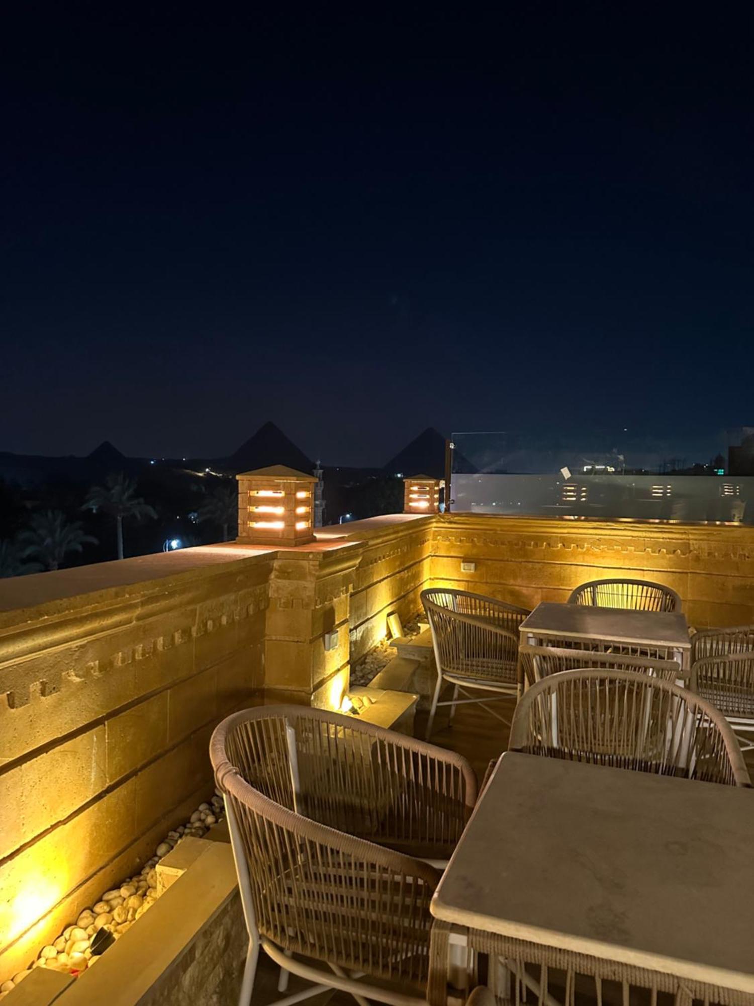 Taj Pyramids View Inn Kafrat al Jabal ภายนอก รูปภาพ