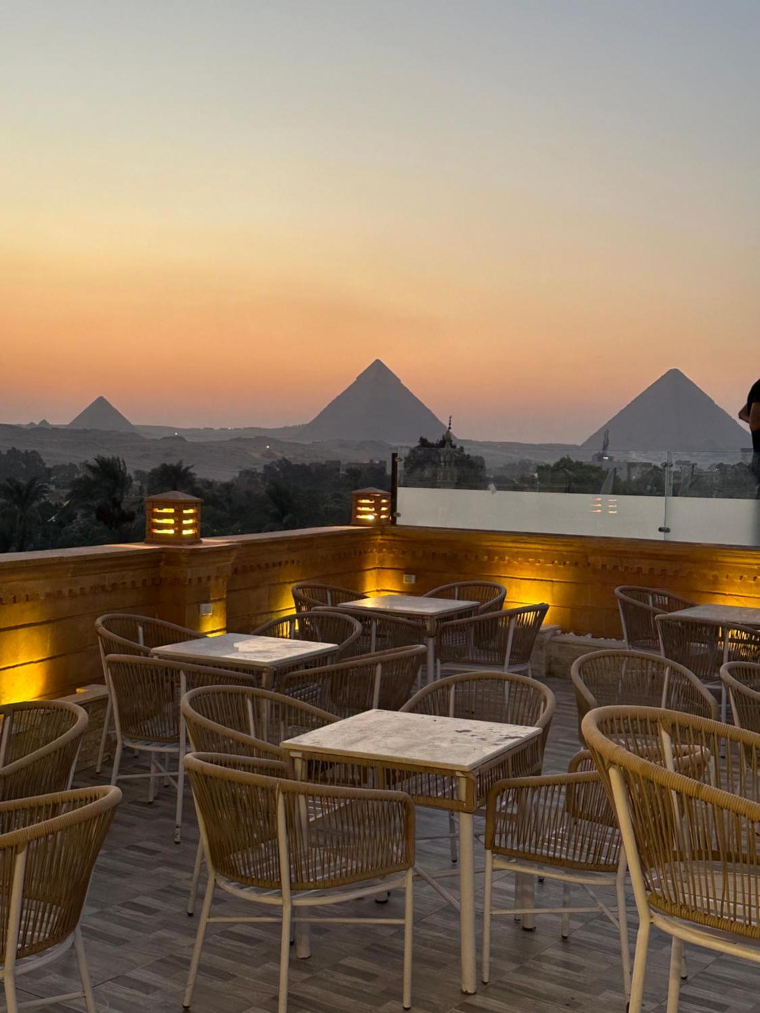 Taj Pyramids View Inn Kafrat al Jabal ภายนอก รูปภาพ