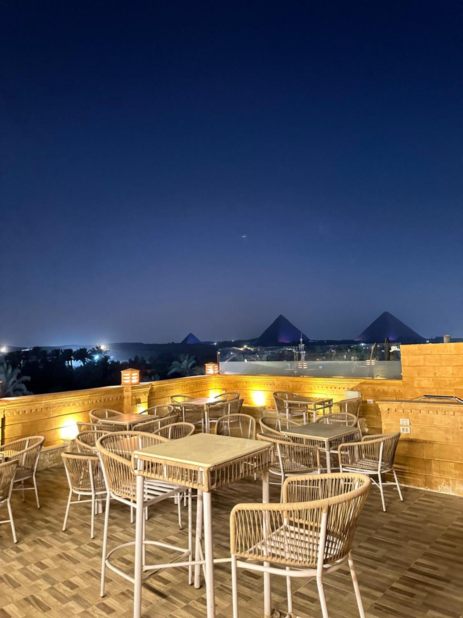 Taj Pyramids View Inn Kafrat al Jabal ภายนอก รูปภาพ