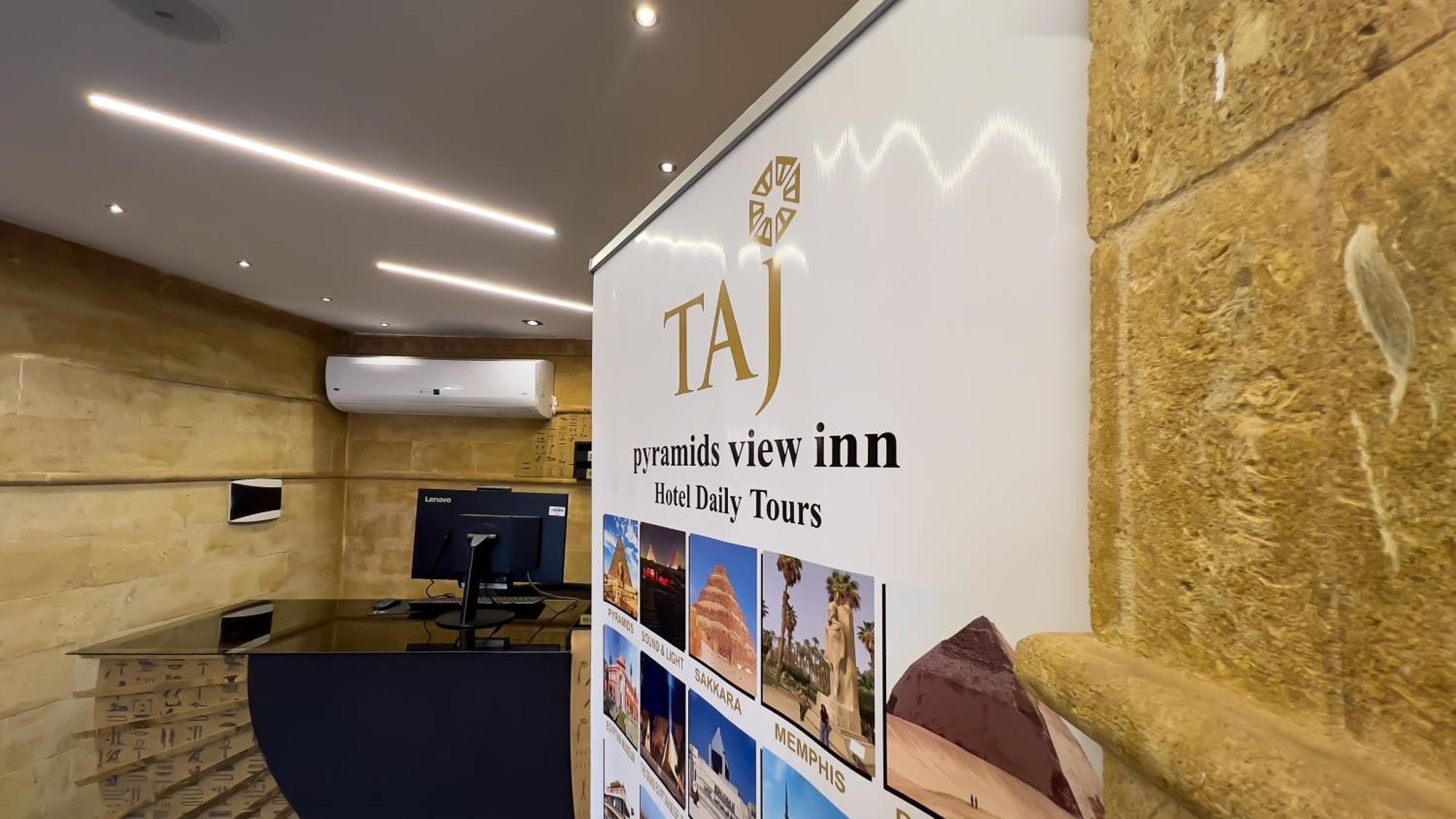 Taj Pyramids View Inn Kafrat al Jabal ภายนอก รูปภาพ