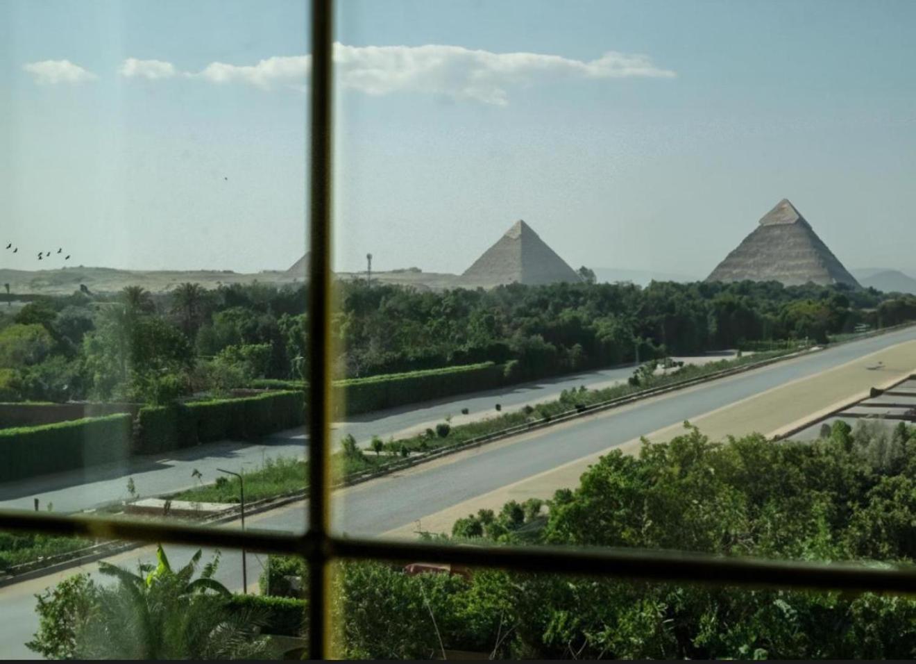 Taj Pyramids View Inn Kafrat al Jabal ภายนอก รูปภาพ