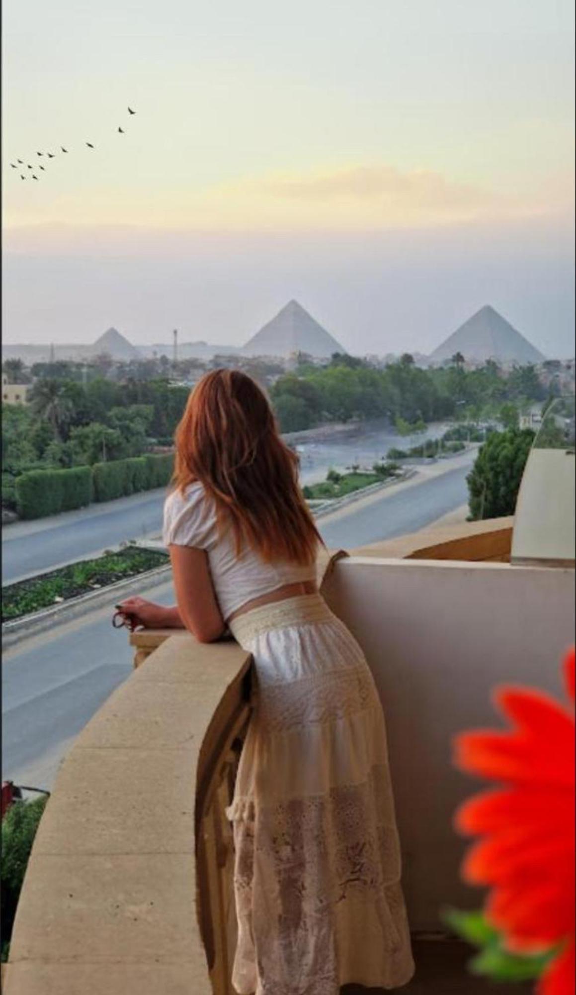 Taj Pyramids View Inn Kafrat al Jabal ภายนอก รูปภาพ